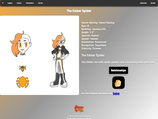 Galleries/EmberSpider_Gallery screenshot