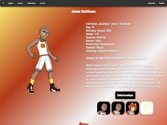 Galleries/Jones_Gallery screenshot