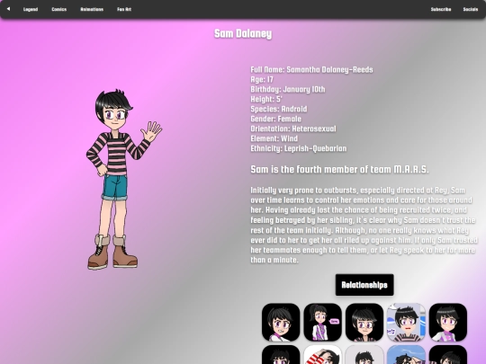 Galleries/Sam_Gallery screenshot