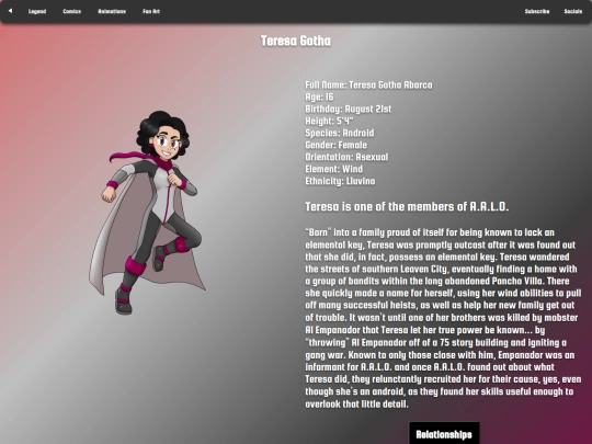 Galleries/Teresa_Gallery screenshot