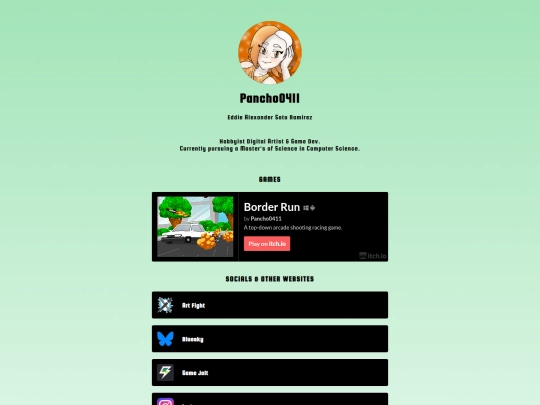links screenshot