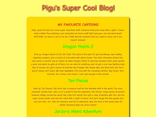 cartoons screenshot