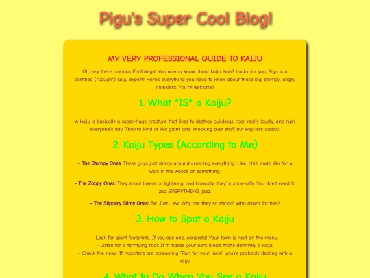 kaiju_guide screenshot