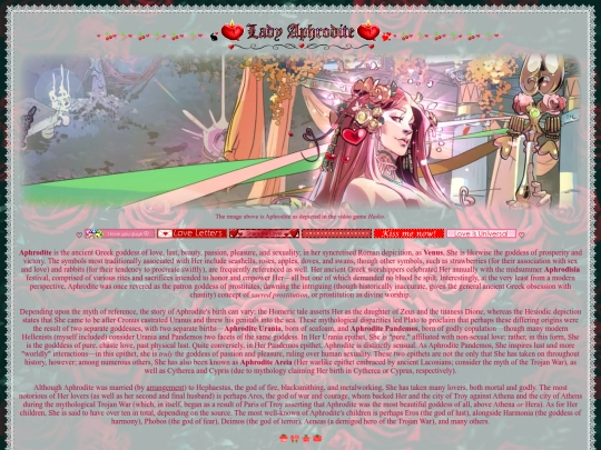 APHRODITE screenshot