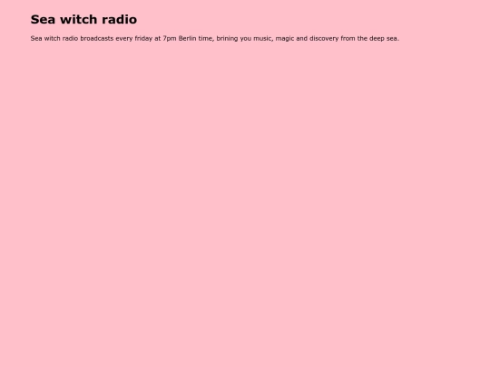 seawitchradio screenshot