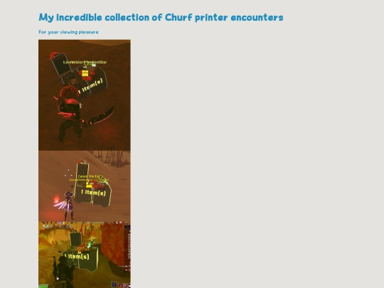 churf screenshot