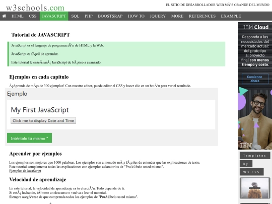Eva Taller/JAVASCRIPT screenshot