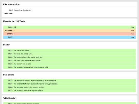 fonts/CenturySchL-BoldItal_validate screenshot