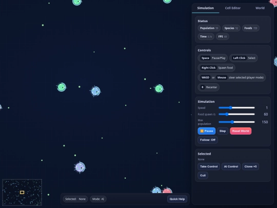 AI/cells screenshot