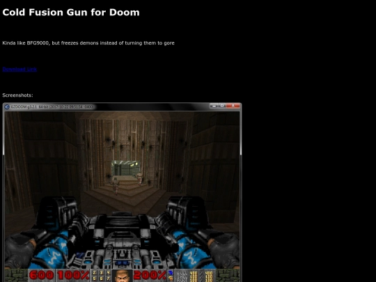 coldfusiongun screenshot