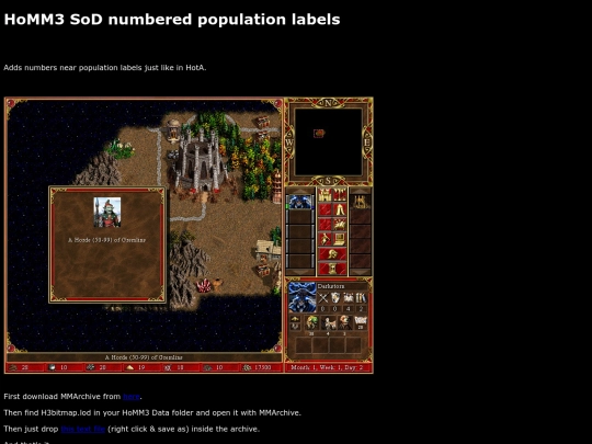 heroes3 screenshot