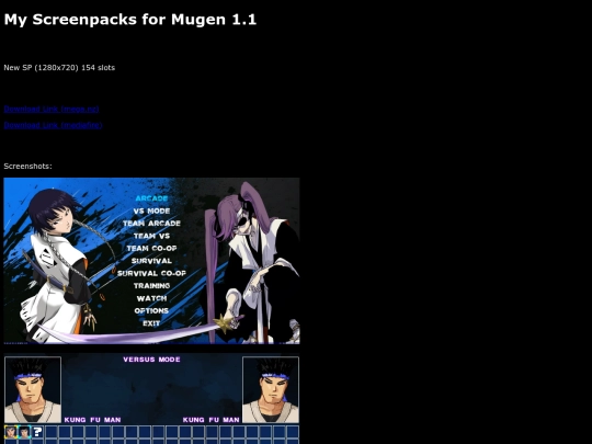 mugensp screenshot