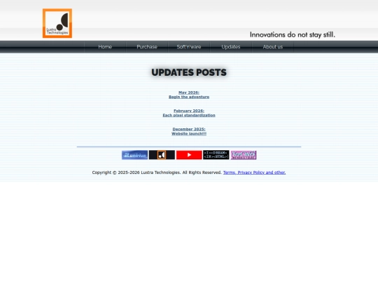 updates screenshot