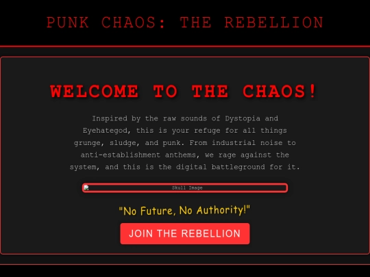 site screenshot