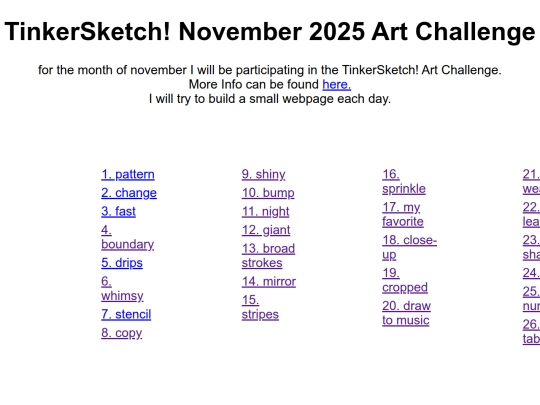 November_Art_Challenge/pormptList screenshot