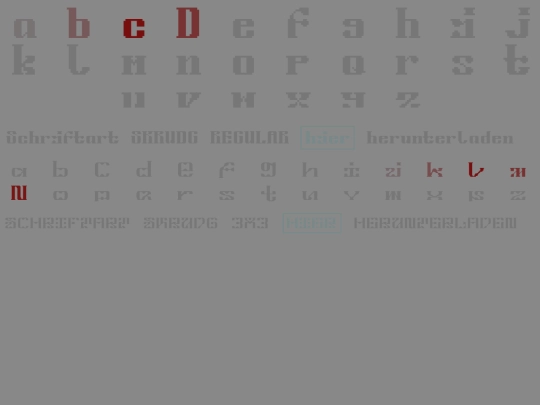 fonts screenshot