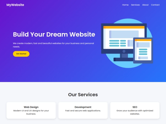 website /website screenshot