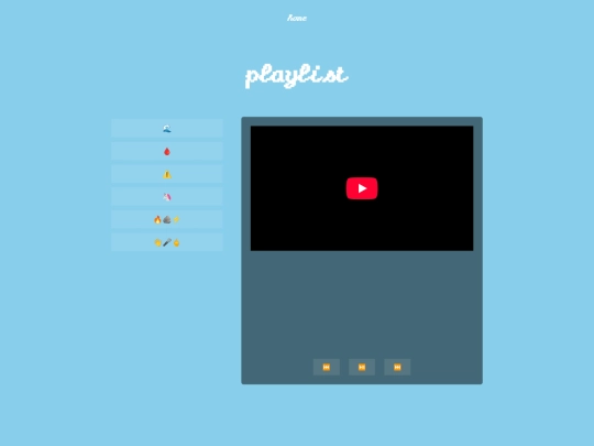 playlist screenshot