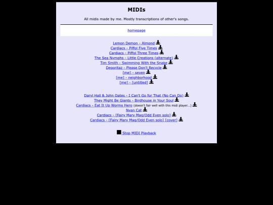 midis screenshot