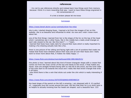 references screenshot