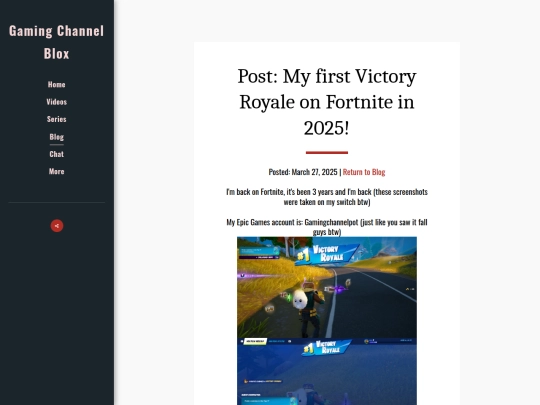 blog/12-My-first-Victory-Royale-on-Fortnite-in-2025 screenshot