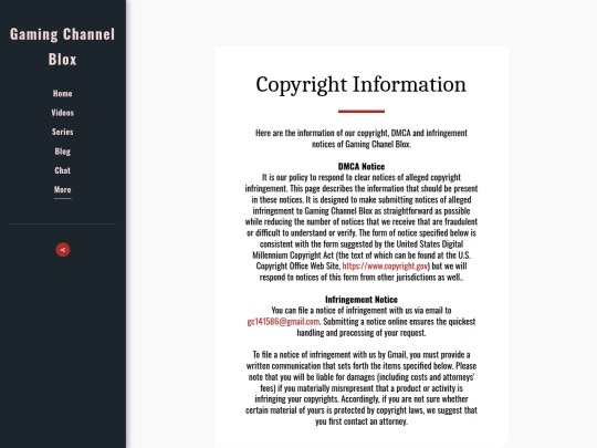 copyright screenshot