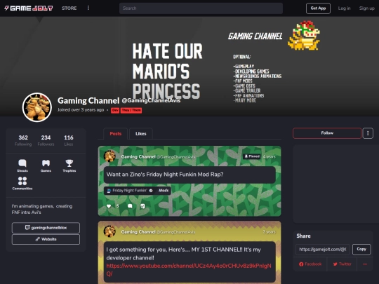 redirect/Gaming-Channel-Blox-on-Gamejolt screenshot