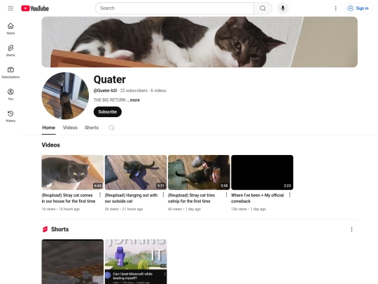 redirect/Quater-channel screenshot
