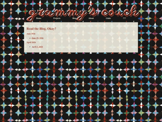 blog screenshot