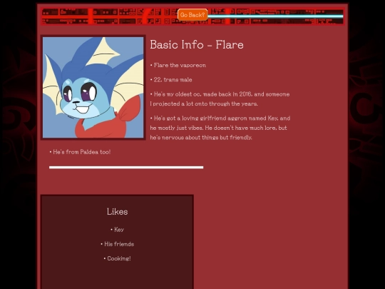 ocpages/ocs/flare screenshot