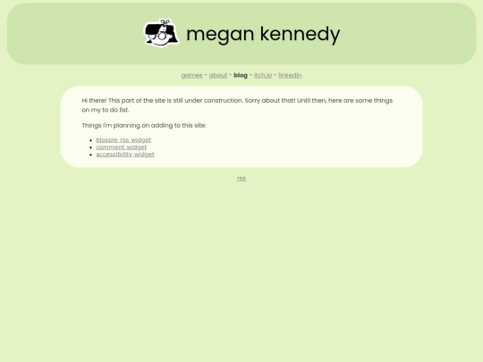 blog screenshot