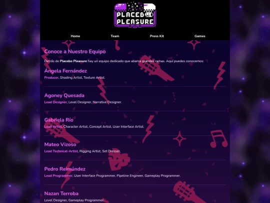 MeetOurTeam screenshot