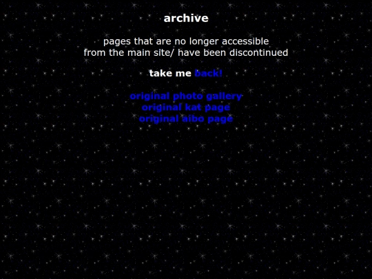 Archive screenshot