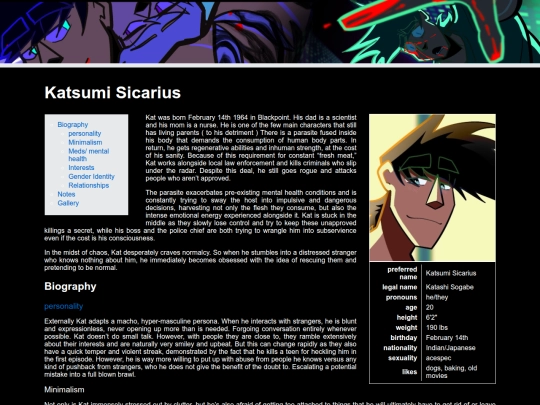 Characters/kat screenshot