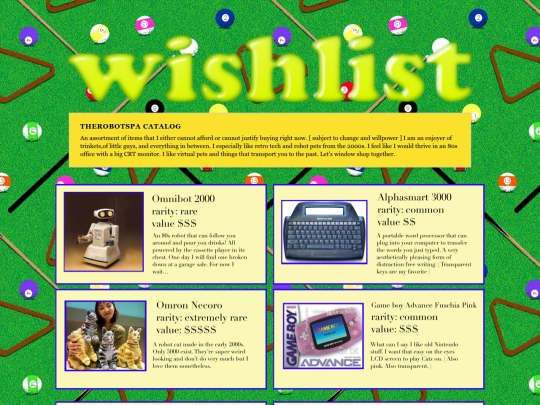 Wishlist/Wishlist2 screenshot