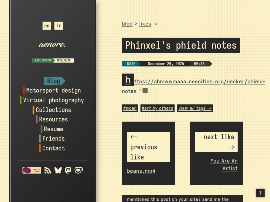 blog/likes/202512200016-phinxels-phield-notes screenshot