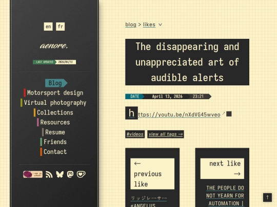 blog/likes/202604132321-the-disappearing-and-unappreciated-art-of-audib screenshot