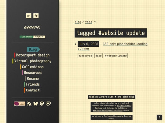 blog/tags/website-update screenshot