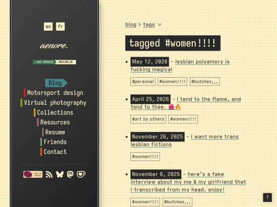 blog/tags/women screenshot