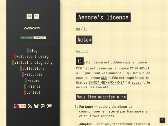 licence/fr screenshot