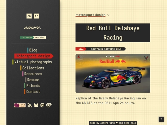 liveries/corvettec8rdelahaye screenshot