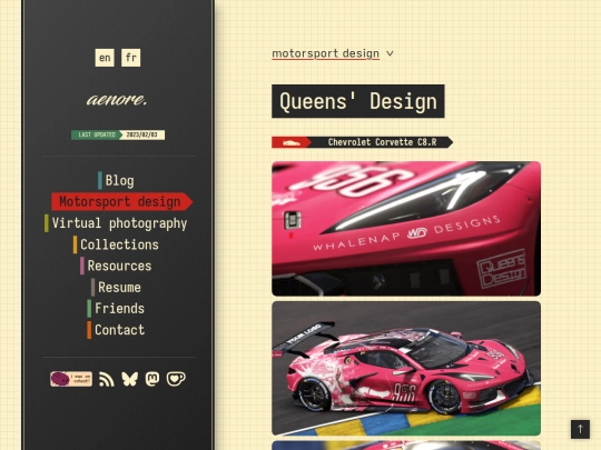 liveries/corvettec8rqueensdesign screenshot