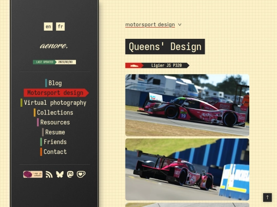 liveries/ligierjsp320queensdesign screenshot