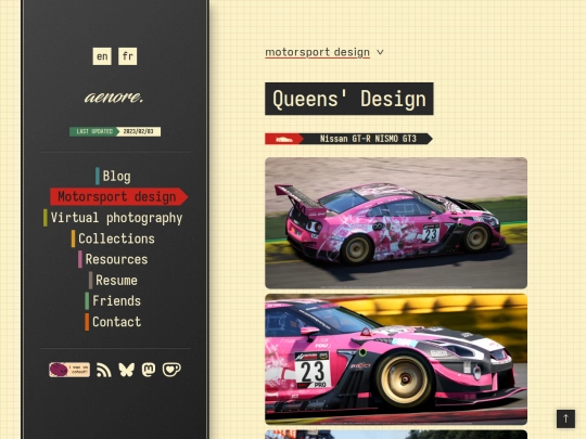 liveries/nissangtrgt3queensdesign screenshot