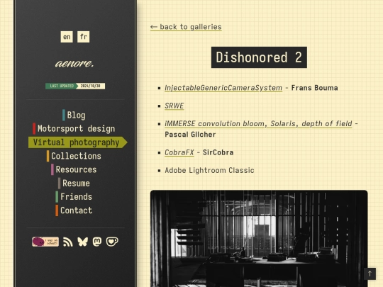 virtualphoto/dishonored2 screenshot