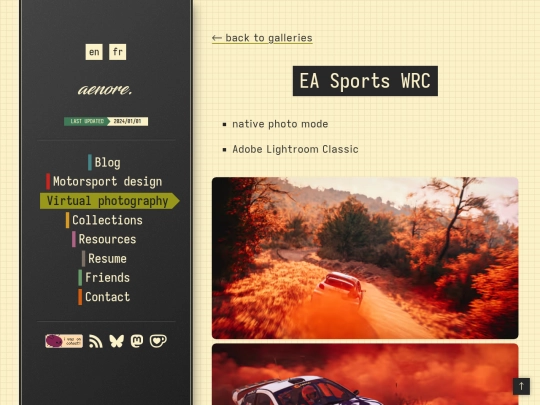virtualphoto/eawrc screenshot