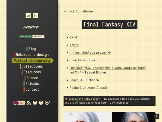virtualphoto/ffxiv screenshot