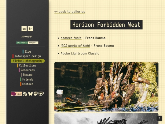 virtualphoto/horizonfw screenshot