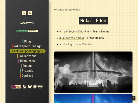 virtualphoto/metaleden screenshot