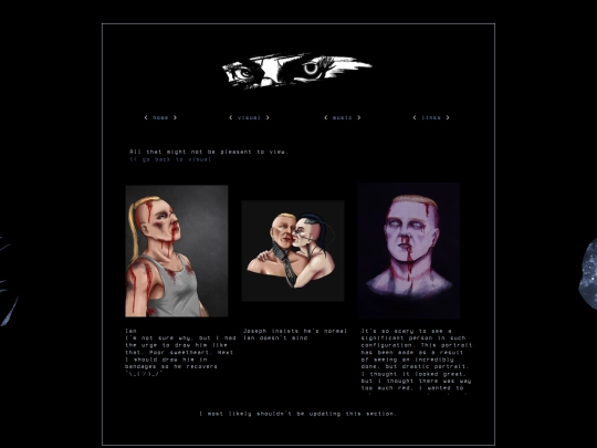 visual/disturbing screenshot